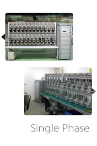 Dual Current Circuit Loop Einphasiger Energiezähler Prüfstand 24 V – 480 V Prüfspannungsausgang